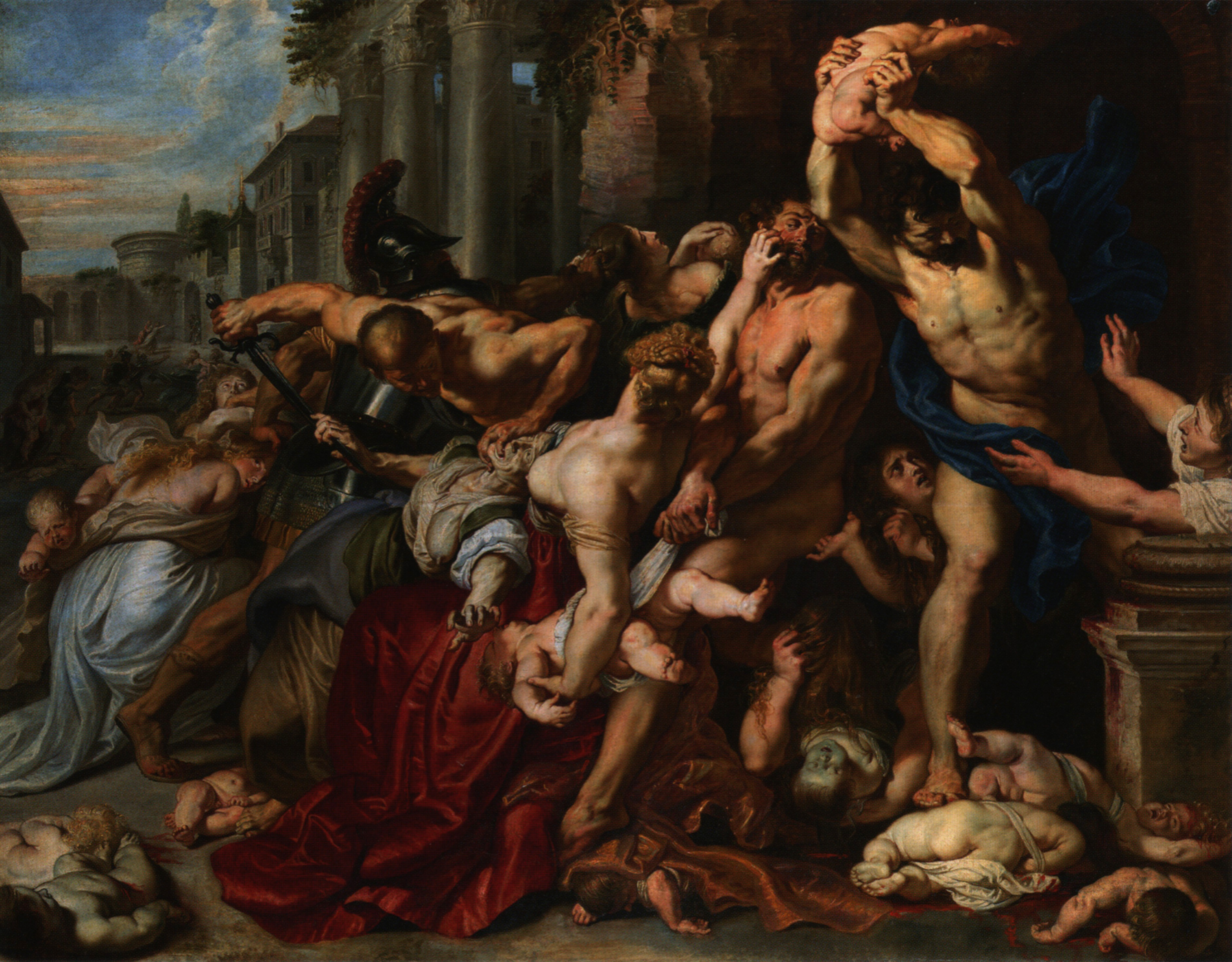 Peter Paul Rubens Massacre of the Innocents Painting 