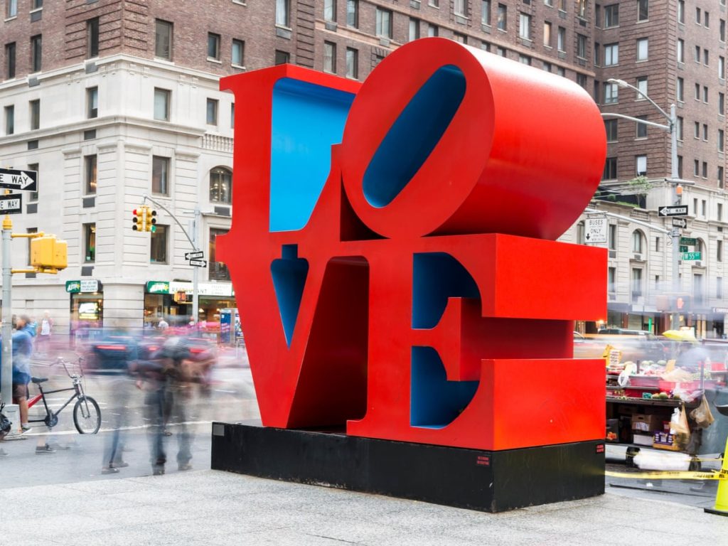 RobertIndiana LOVE in NYC
