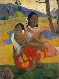 When Will You Marry? Nafea faa ipoipo by Paul Gauguin Painting
