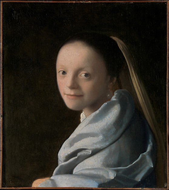 Study of a Young Woman by Vermeer