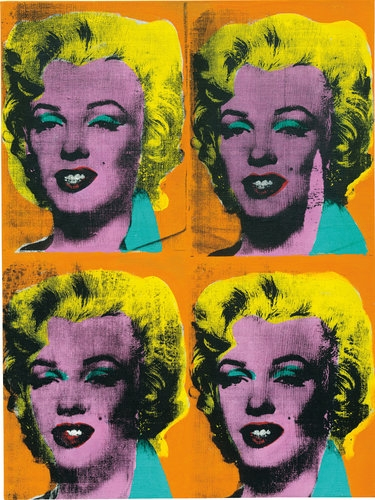 Four Marilyns 1962 Andy Warhol