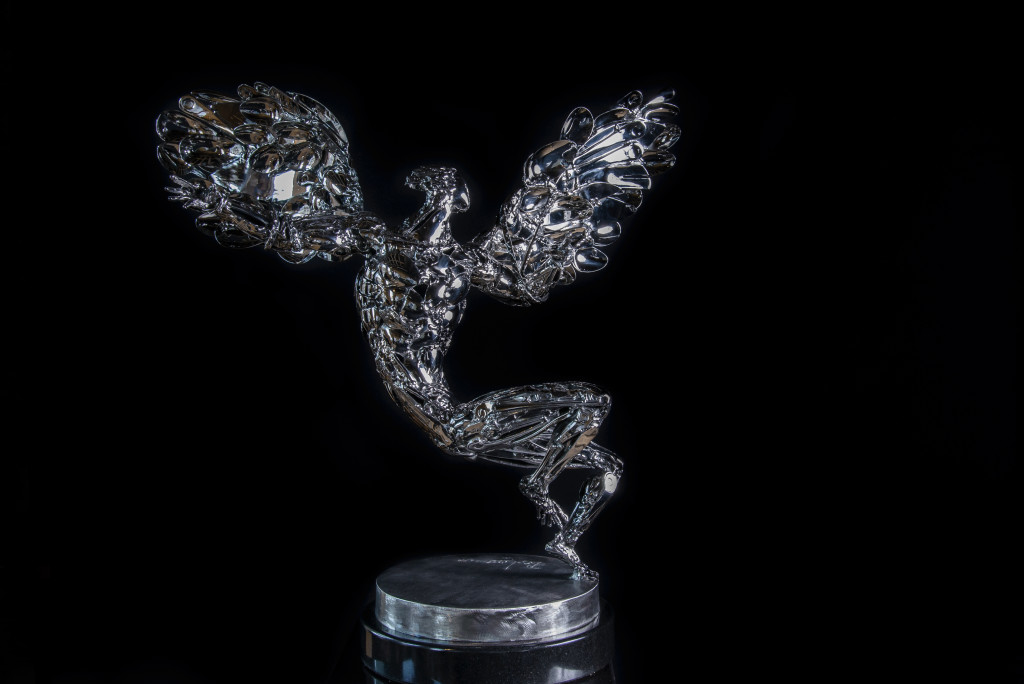 BOBAN- Angelic Landing Stainless steel edition of 40