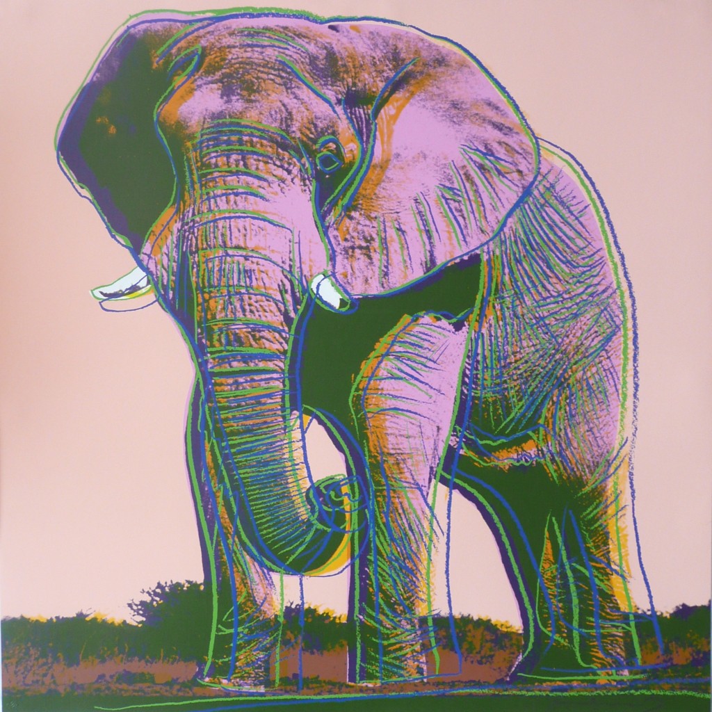 WARHOL- African Elephant (4)