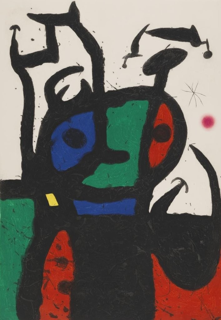 The Matador 1969 by Joan Miro 1893-1983