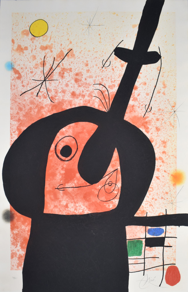 Joan Miro "The Great Thinker" (1969)