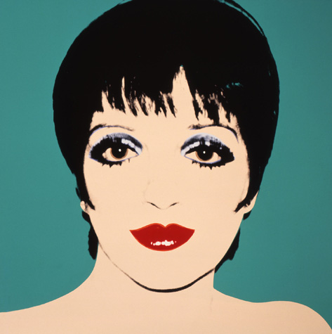 Liza Minelli by Andy Warhol 