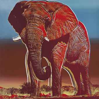 Andy Warhol African Elephant