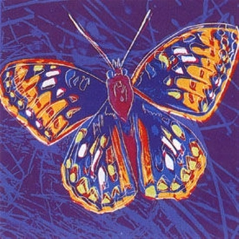 Andy Warhol Butterfly