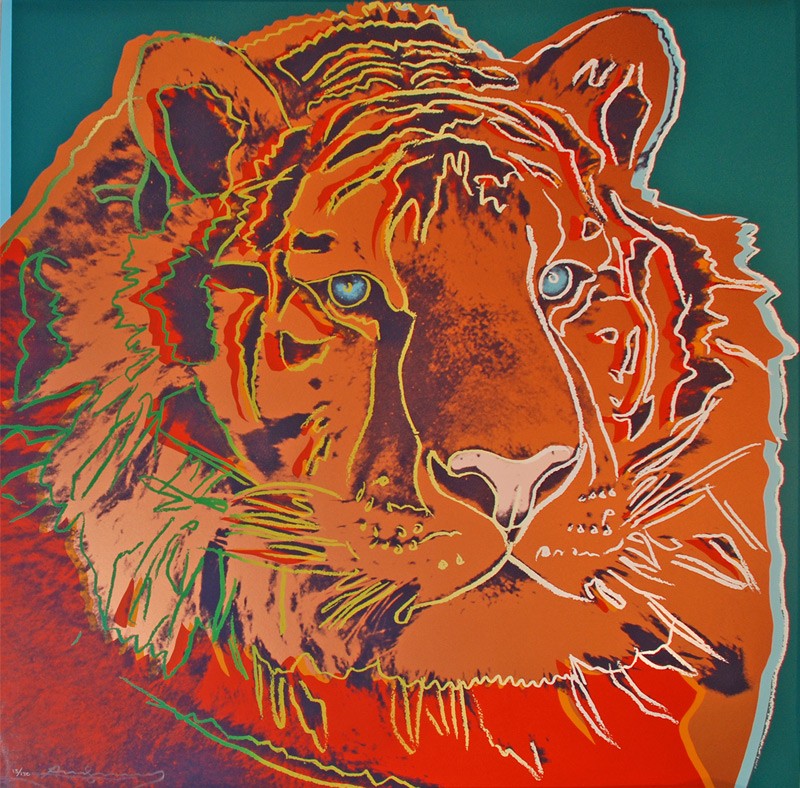 Andy Warhol Siberian Tiger
