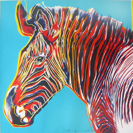 Andy Warhol Zebra