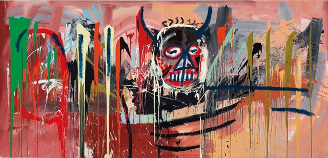 Jean Michel Basquiat painting "Untitled" (1982) 