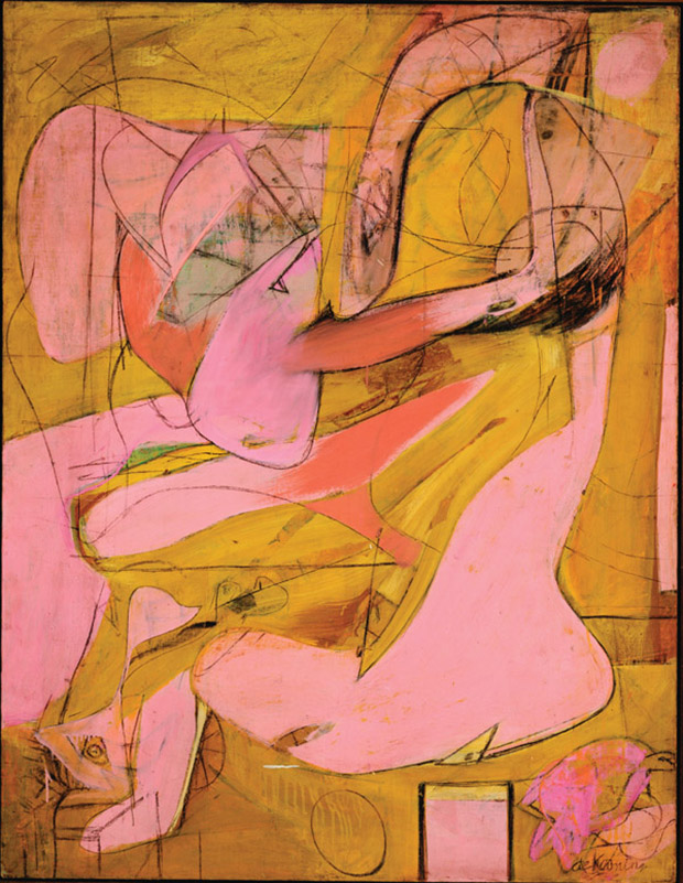 Pink Angels by Willem De Kooning