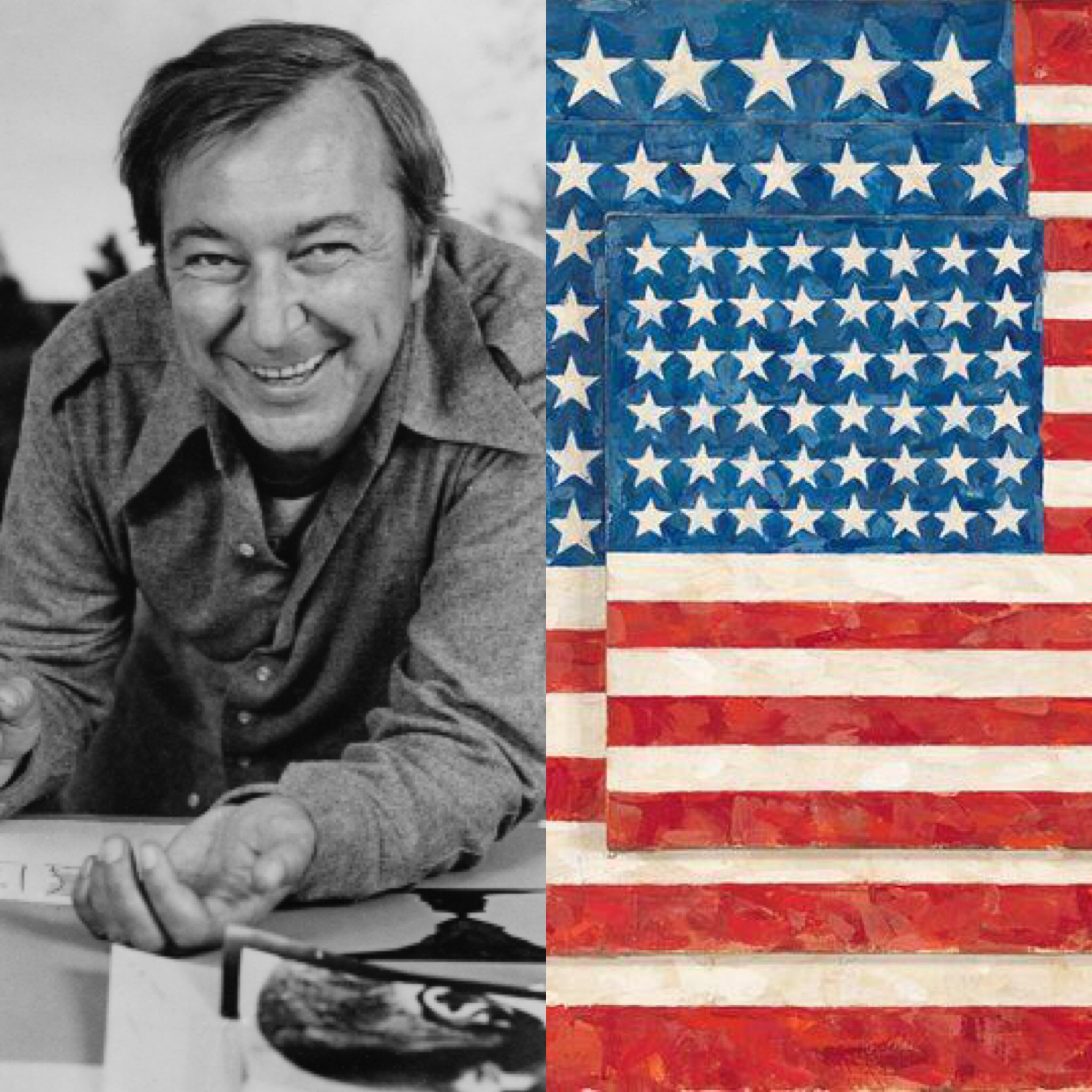 Jasper Johns Painter American Flag
