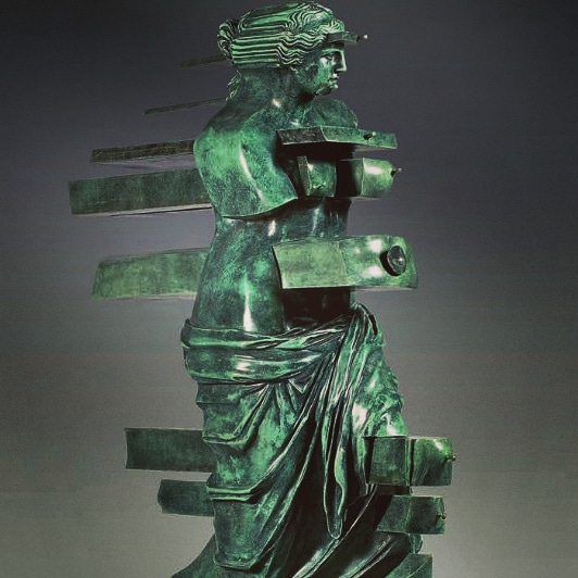 Salvador DALI Venus di Milo bronze MetamorphoseTopologique