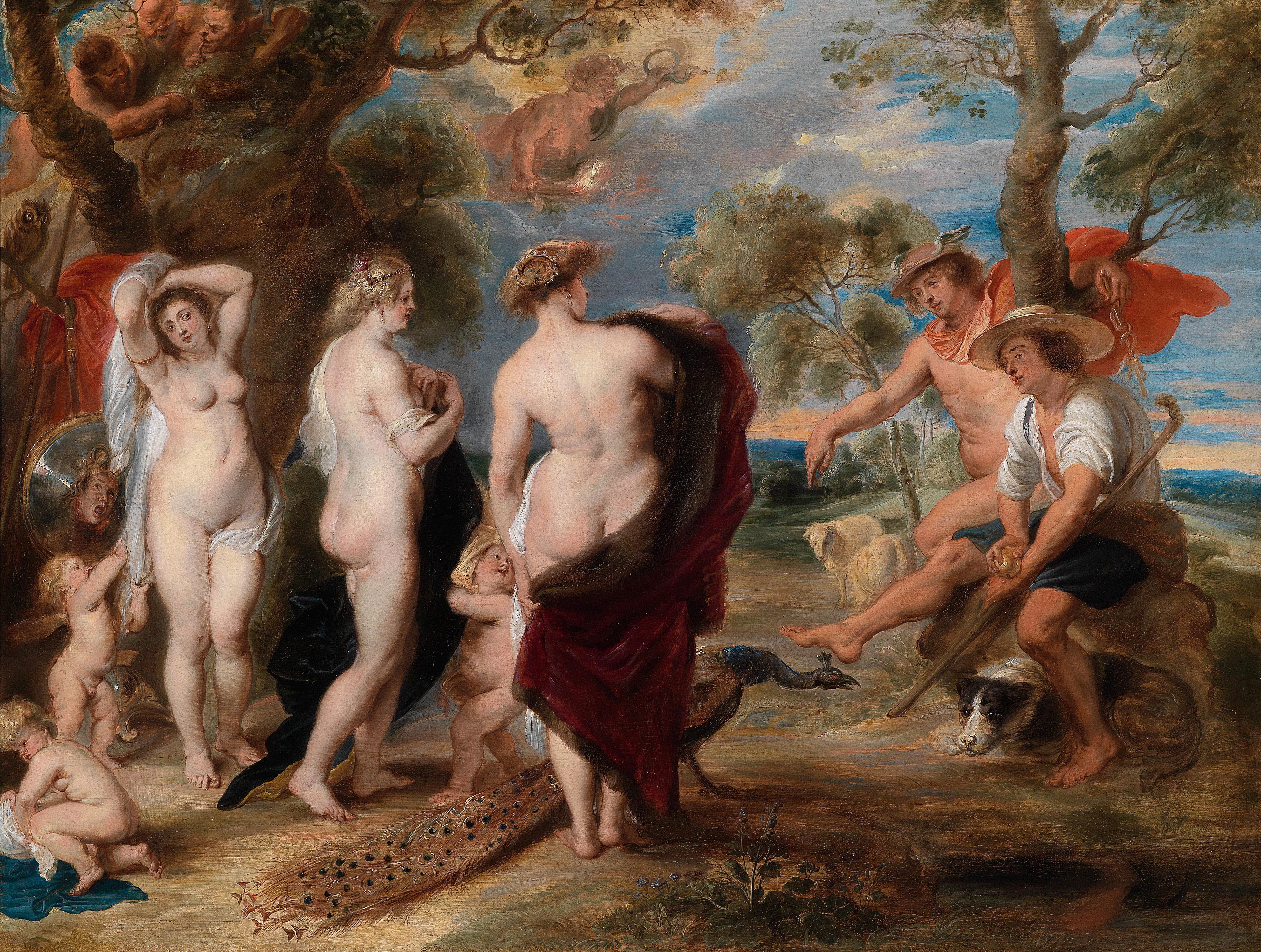 The Judgment of Paris Rubens