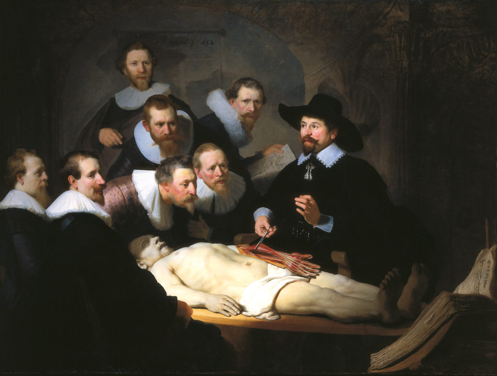 Anatomy Lesson Rembrandt 
