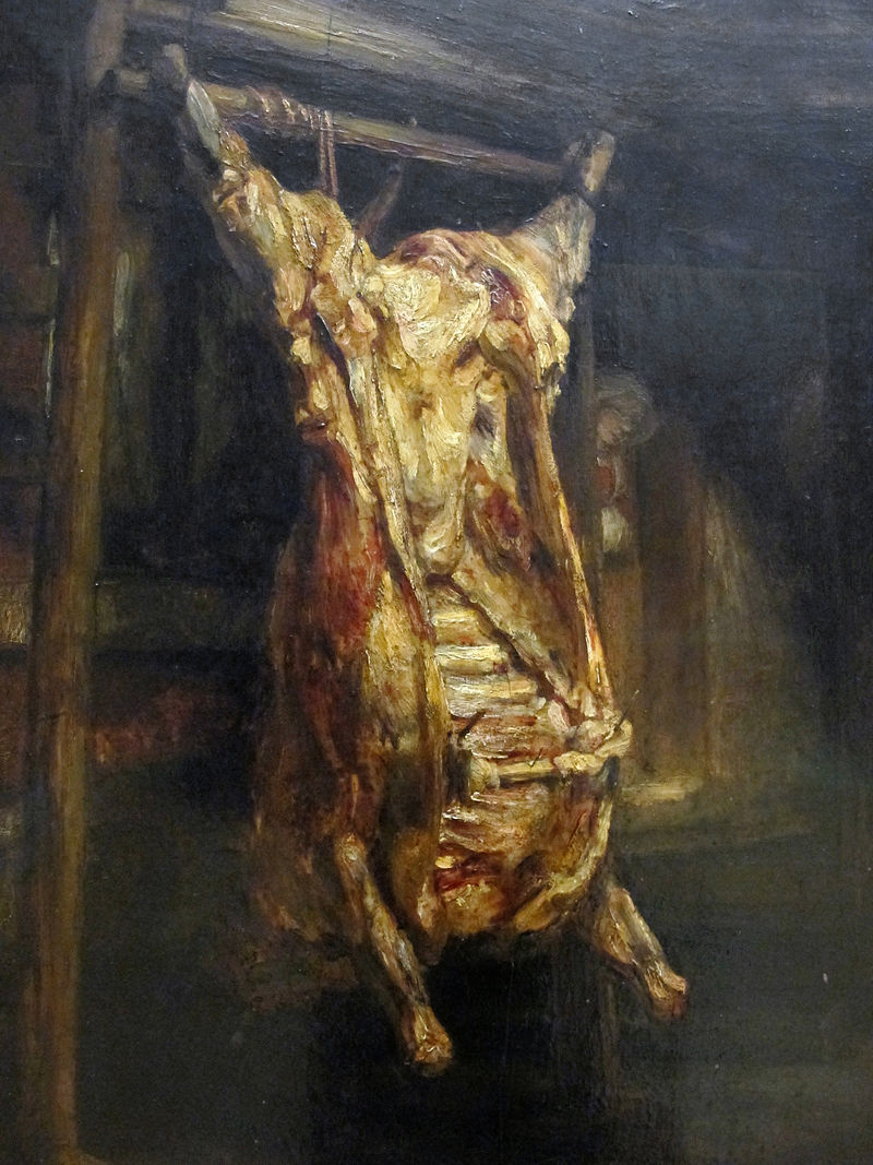 Slaughtered Ox Rembrandt 