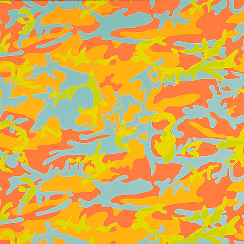 Camouflage Warhol Silkscreen Pop Art 