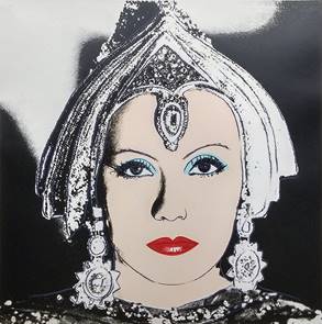 Greta Garbo Andy Warhol