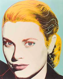 Grace Kelly Andy Warhol Painting