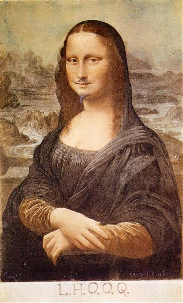 Mona Lisa Duchamp Dada