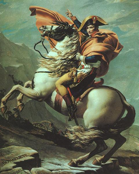 Napoleon Neoclassical Painting 