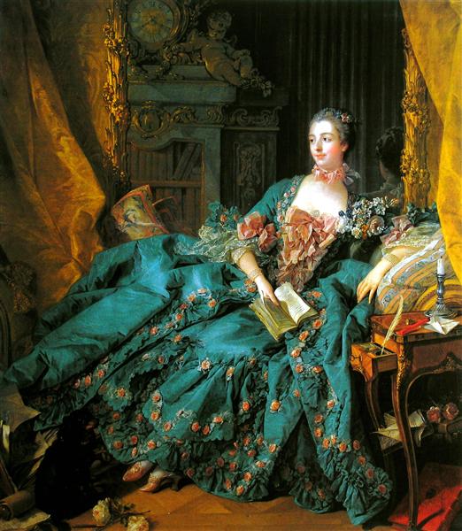 Madame De Pompadour Boucher 