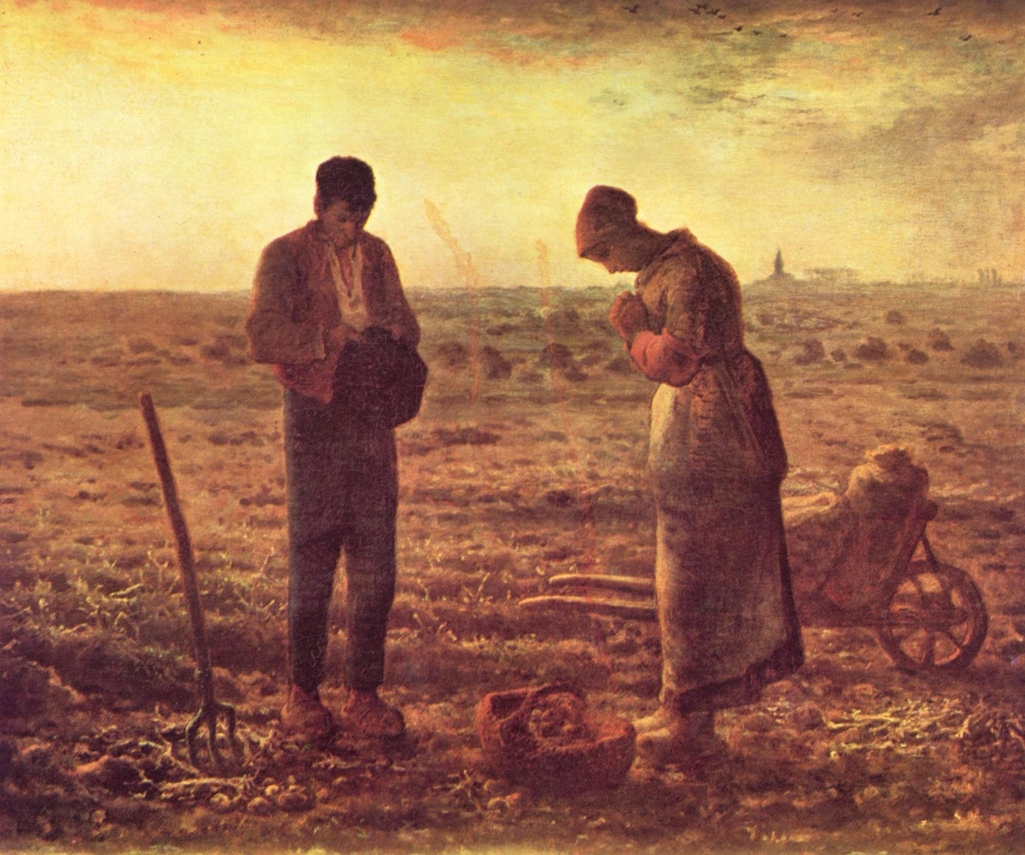 The Angelus Millet Painting 