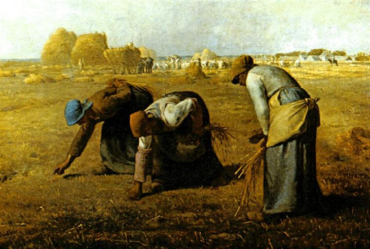The Gleaners Millet Painting 