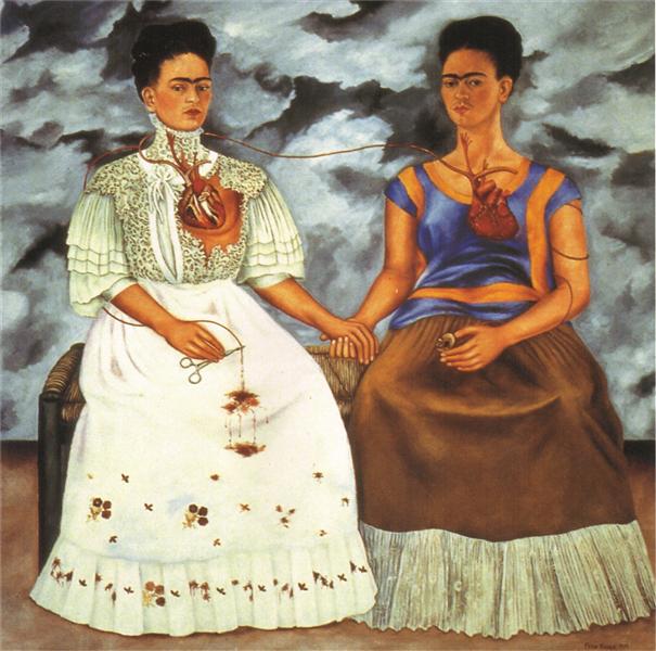 The Two Fridas Painting 