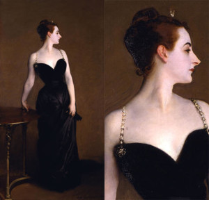 Madame X painting by John Singer Sargent