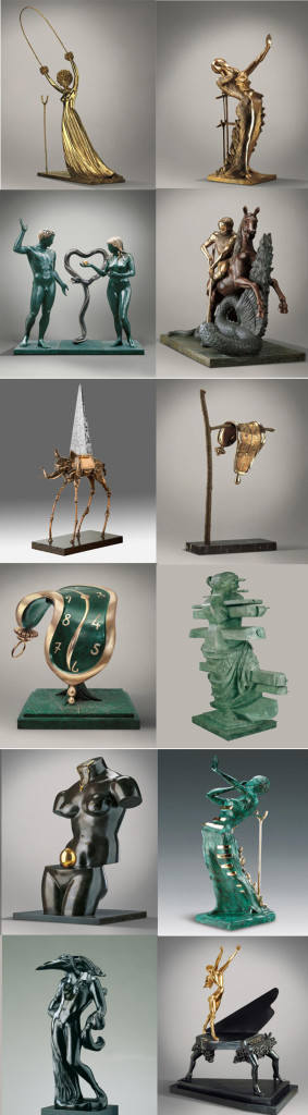 Salvador Dali sculpture 