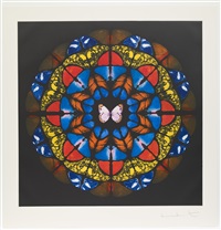 damien-hirst-sanctum,-belfry 46.75 x 45.5 in edition of 59