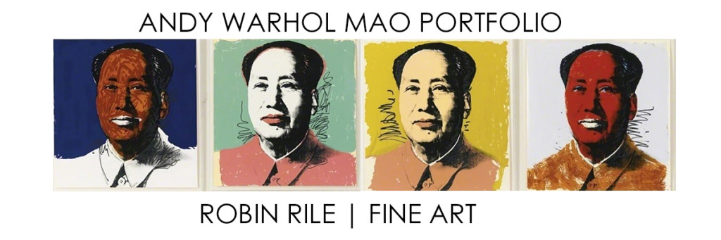 MAO PORTFOLIO BY ANDY WARHOL
