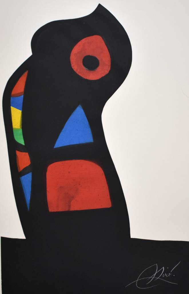 Joan Miro "L'Oustachi" etching