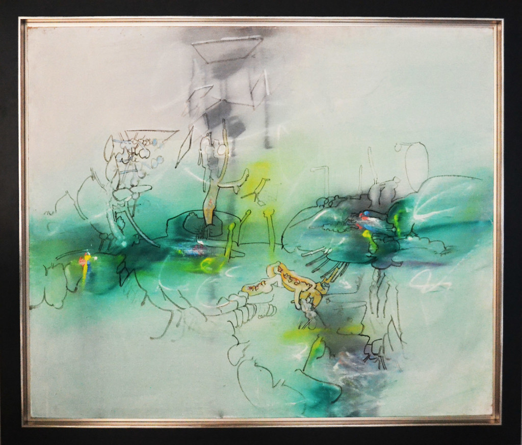 ROBERTO MATTA Sans Titre painting 1966