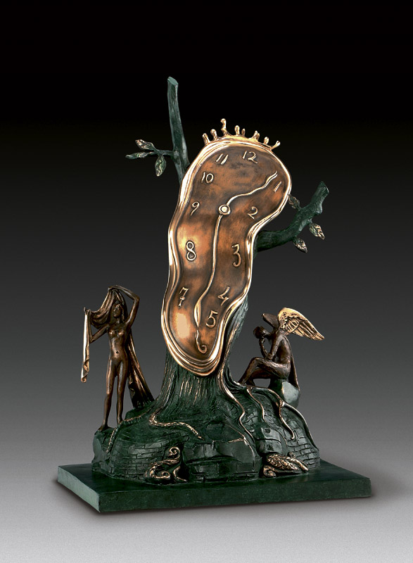 Salvador Dali Nobility of Time Bronze Sculpture