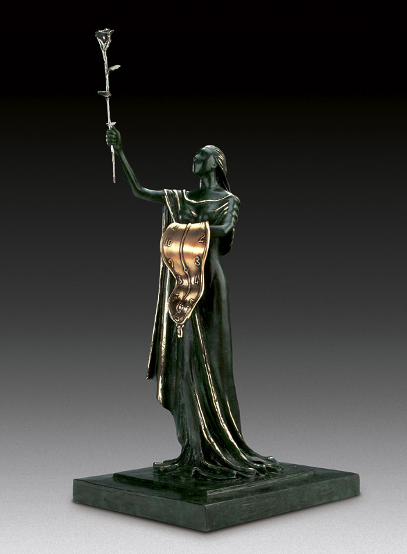 Salvador DALI- Woman of Time bronze sculpture for sale