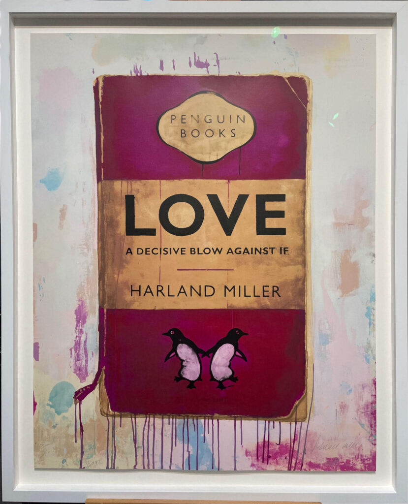 HARLAND MILLER Love A Decisive Blow Against If 37 X 29