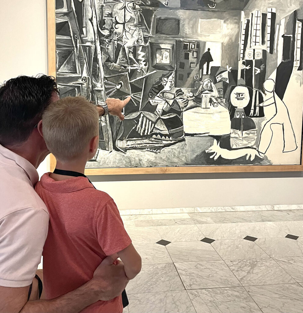 Reed and Ronan explore the "Las Meninas" homage by Picasso in the Museu Picasso in Barcelona