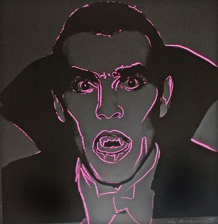 Andy Warhol Dracula screenprint now available from RRFA