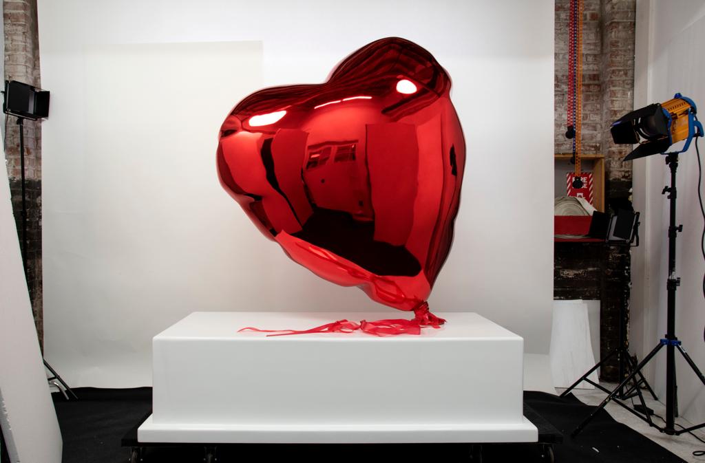 Mr. Brainwash's "Giant Balloon Heart" is now available from RRFA.