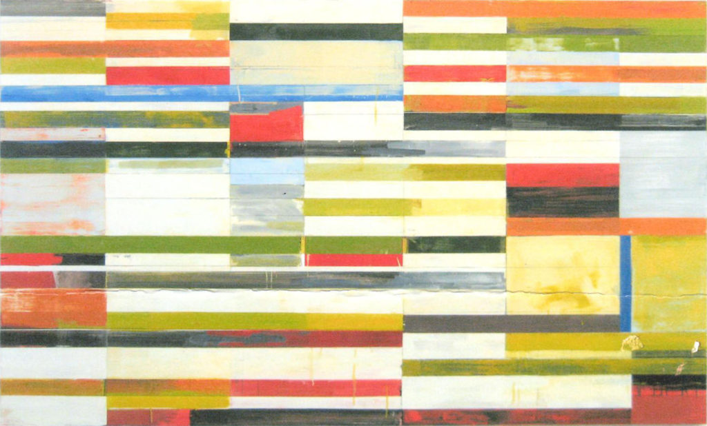 Lloyd Martin (American, b. 1956)

Gamut (2) 2011

Oil, mixed media on canvas painting