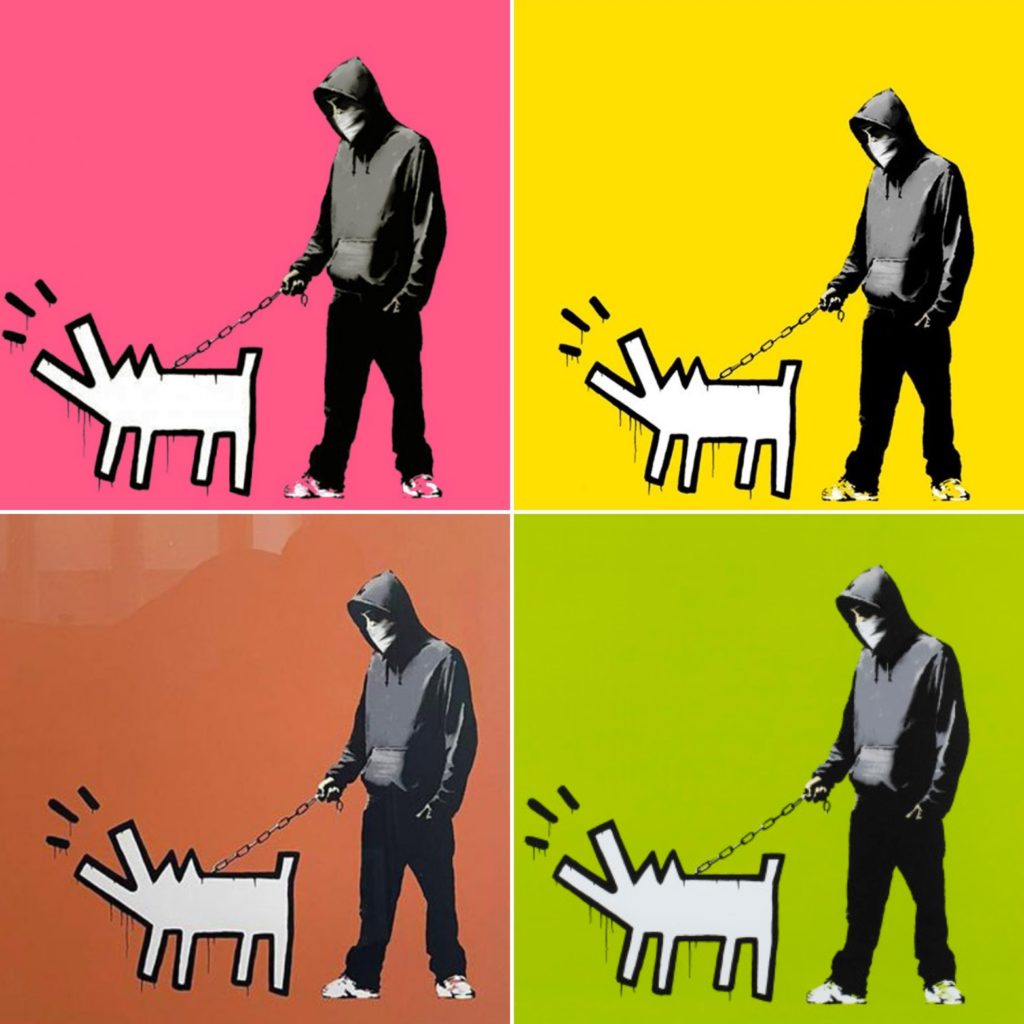 Banksy's CYW in various colourways