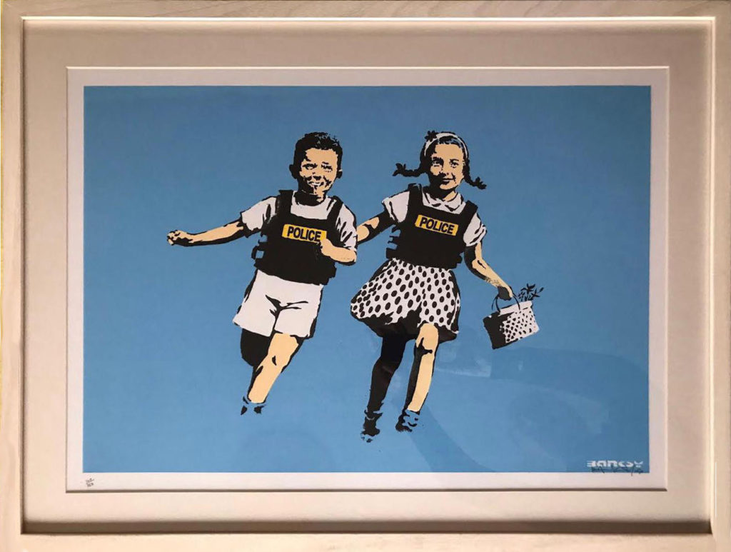 Banksy "Police Kids" (Jack & Jill)