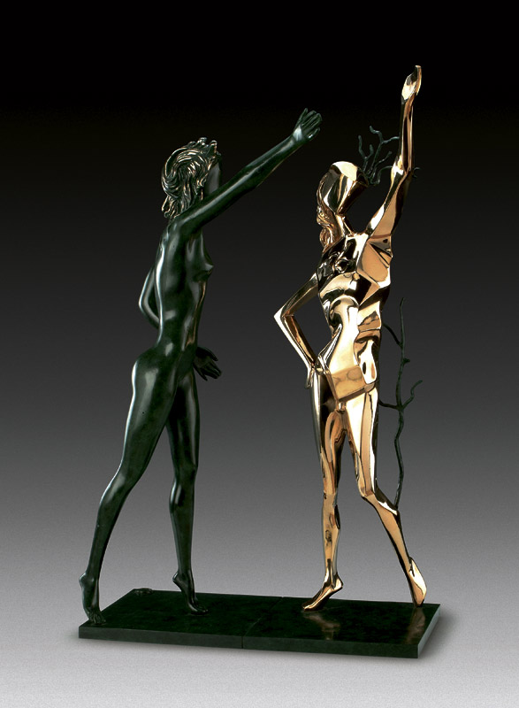 Salvador DALI- Homage-to-Terpsichore bronze sculpture