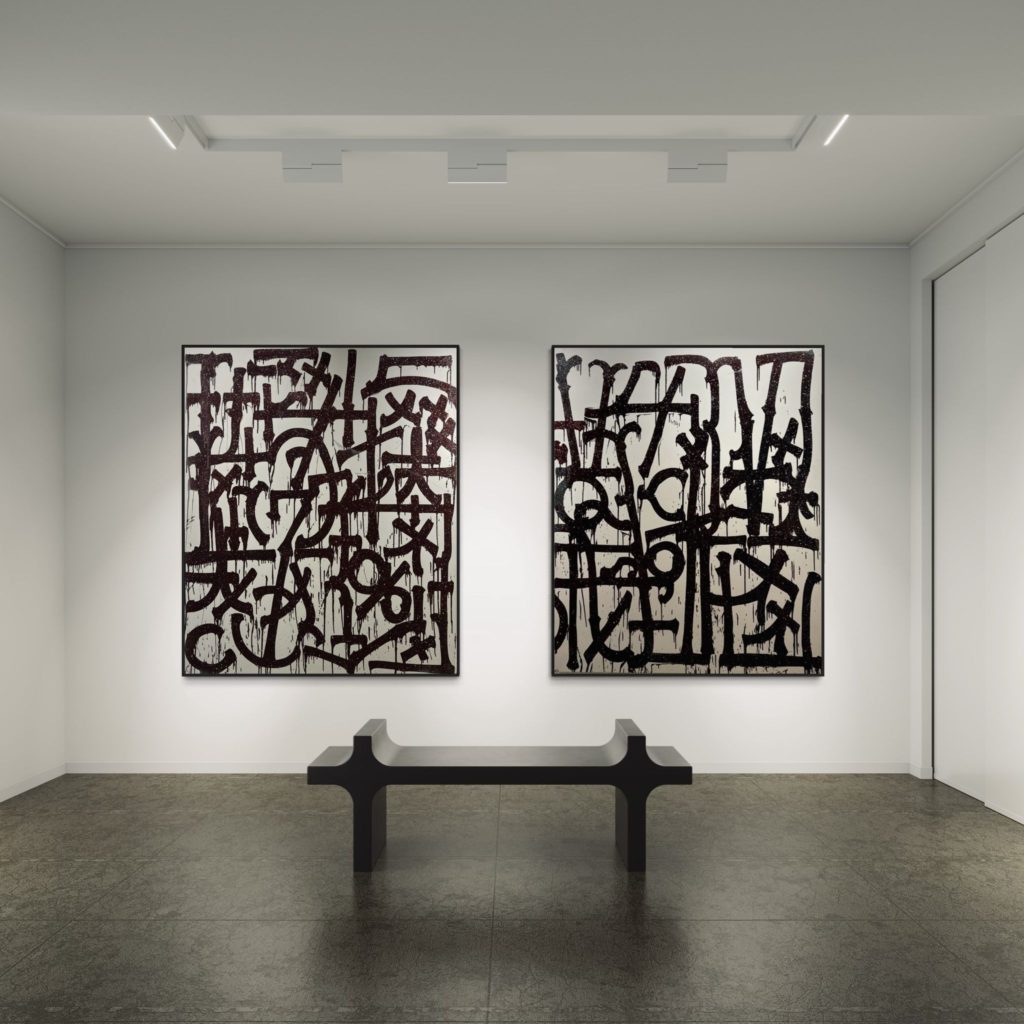 RETNA- Pair La Perla Culver City 2022 WALL MOCK