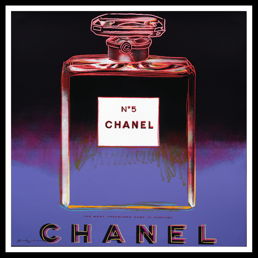 Andy Warhol's "Chanel" printwork now available from RRFA