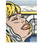 Roy Lichtenstein- Shipboard Girl Offset lithograph on white wove paper available from RRFA