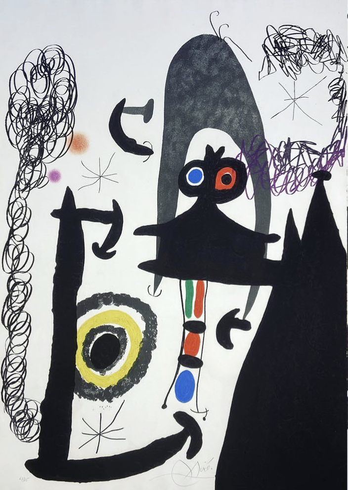 Joan Miró - Escalade vers la lune 1969 FULL